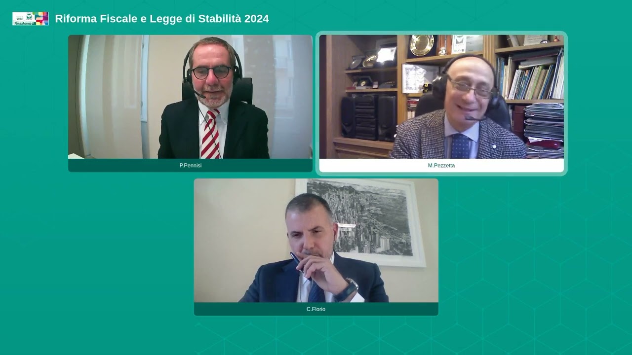 RIFORMA FISCALE E LEGGE DI STABILITA' 2024 LE NOVITÀ FISCALI IN ARRIVO PER IL SETTORE IMMOBILIARE