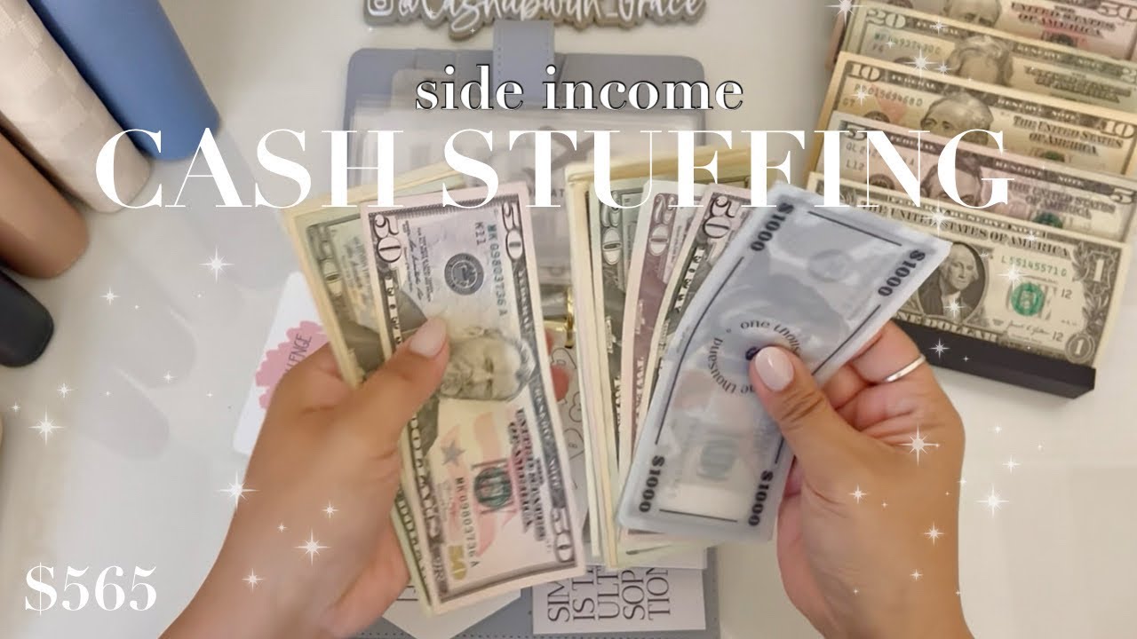 Side income cash stuffing $565 | May 2025 week 02 | low income