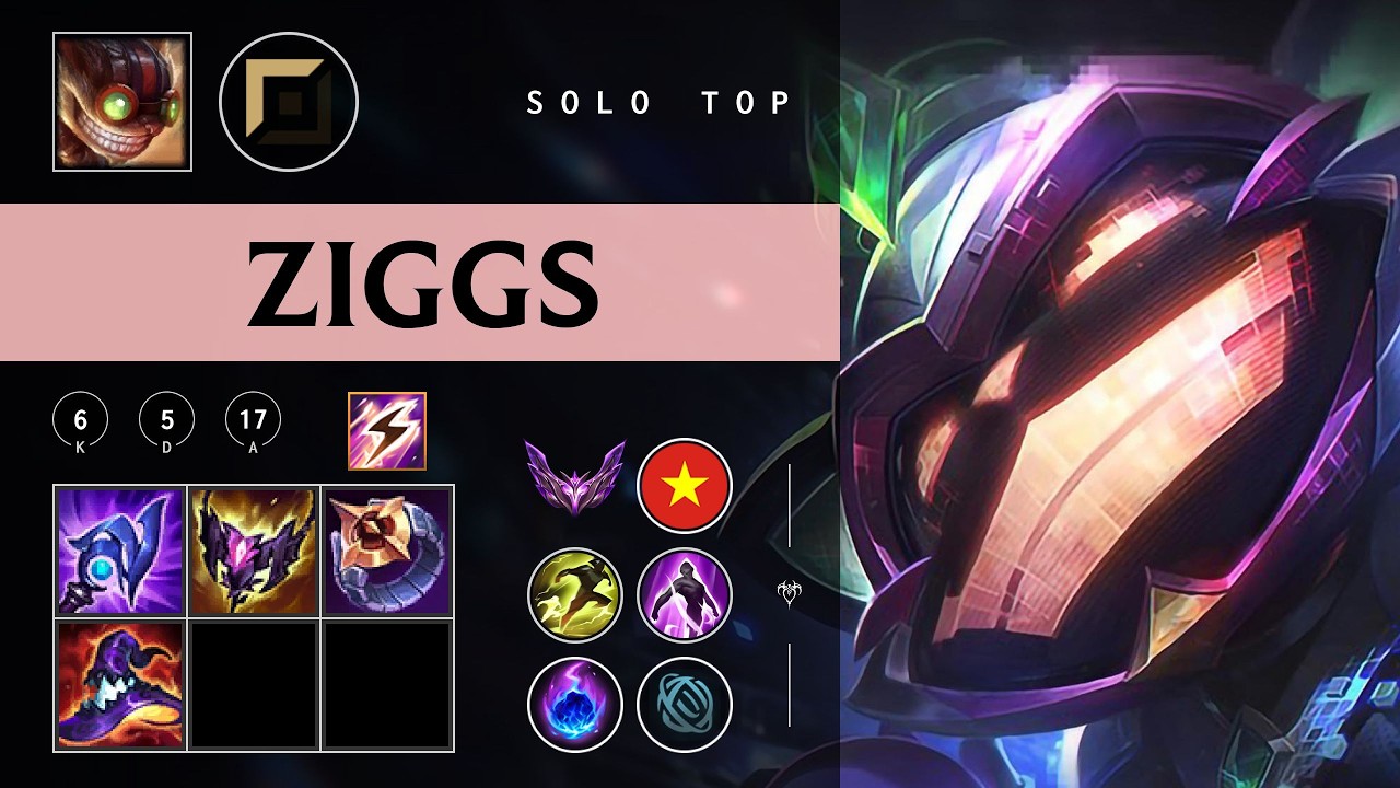Ziggs Top vs Kennen - VN Master Patch 26.05