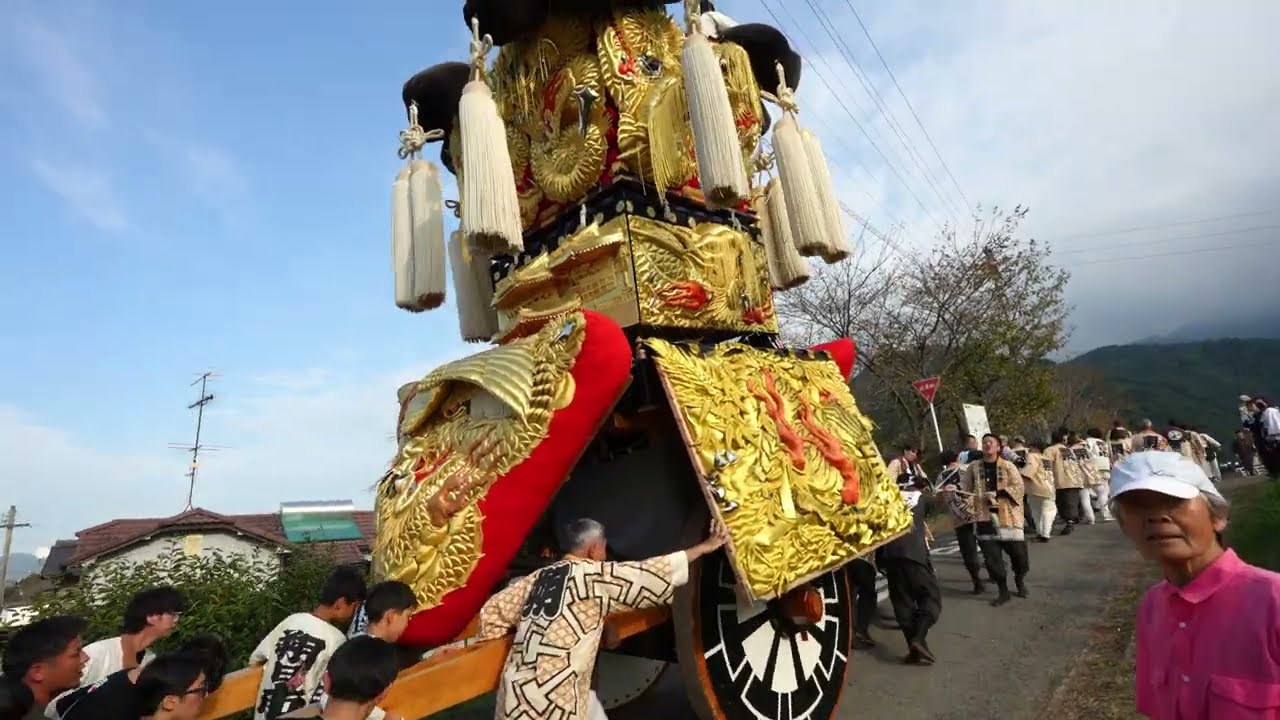 西条祭り 2024　加茂川土手　朔日市