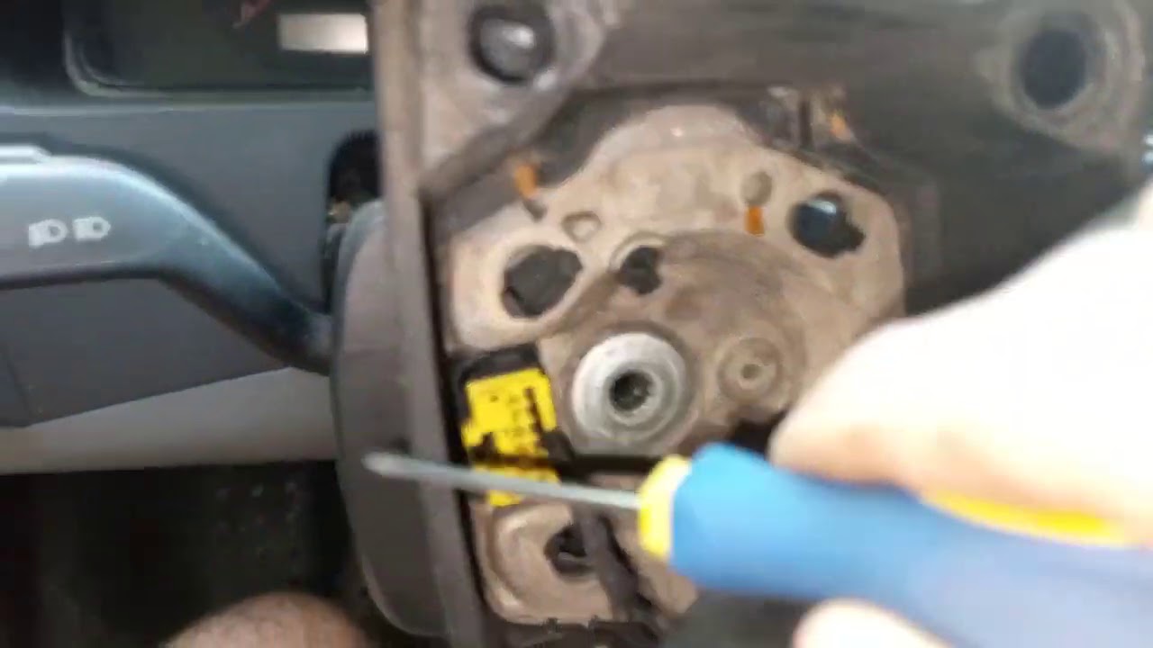 demontage volant airbag vw t5