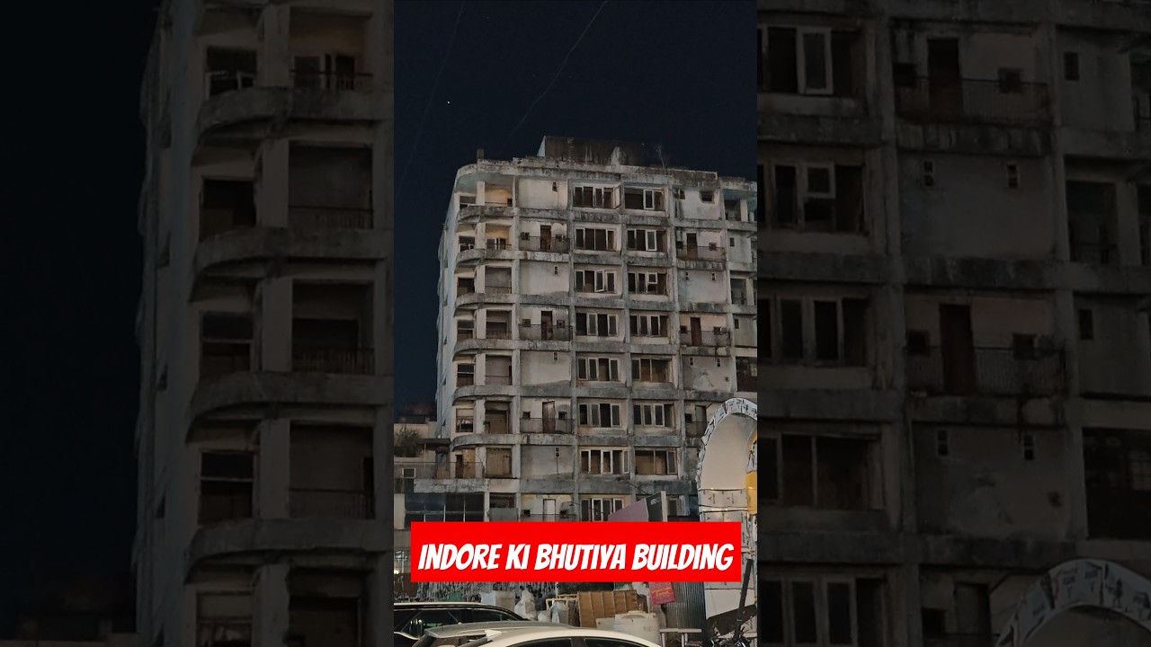 Indore ki bhutiya building #bhutiya #horrorbuildingindore #comedy #indore #shorts