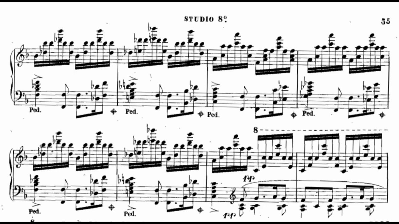 Ravina:12 Etudes de Concert, Op.1 No.8