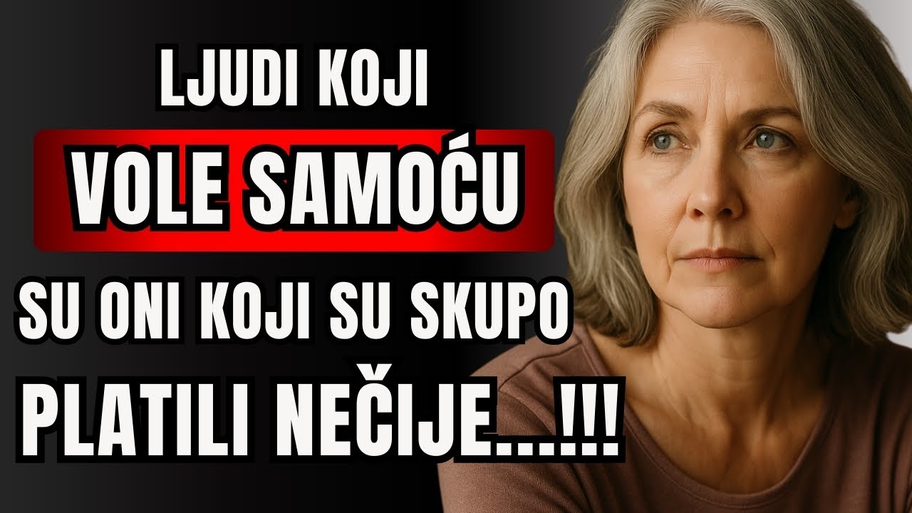 Ljudi koji vole samoću su SKUPO PLATILI...