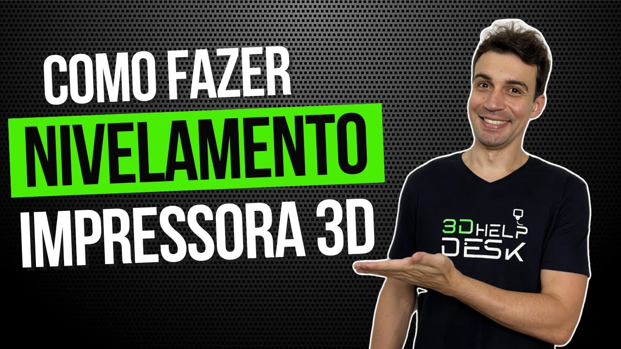 Como fazer nivelamento da mesa de impress&atilde;o