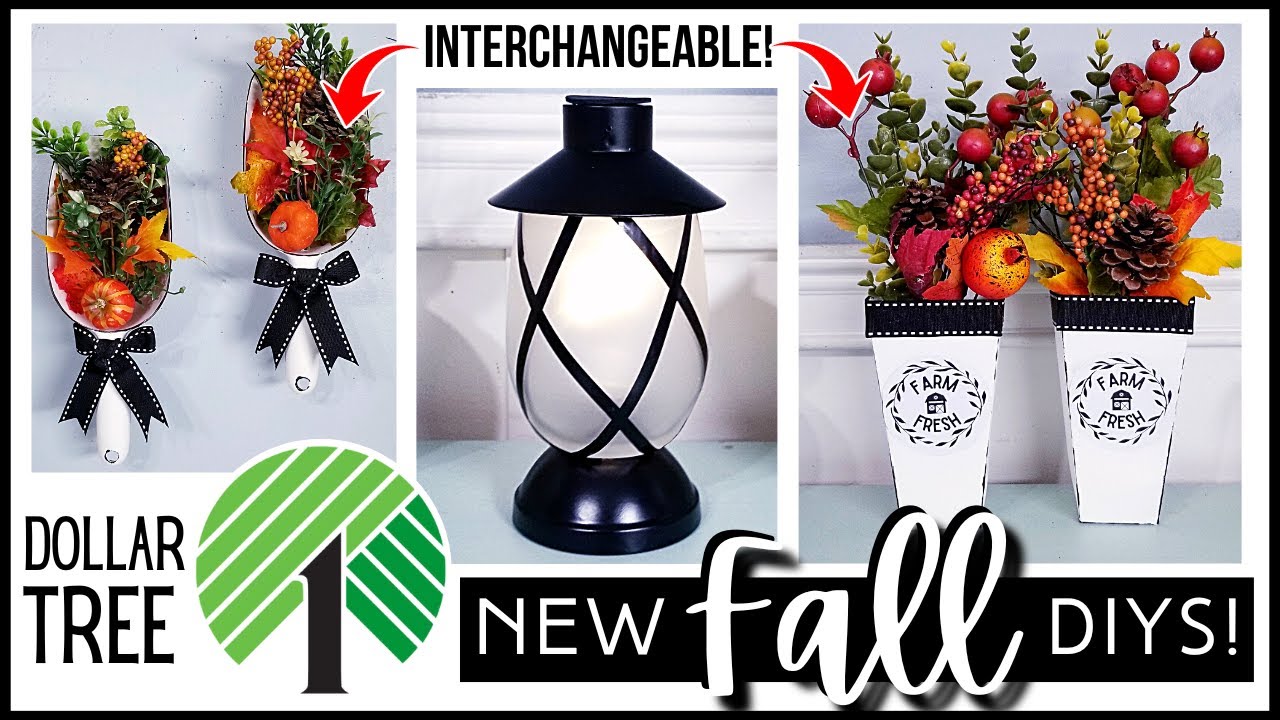 *NEW* DOLLAR TREE DIYs You NEED to Make Now! | Fall Craft Hacks That Convert Into Year Round Decor