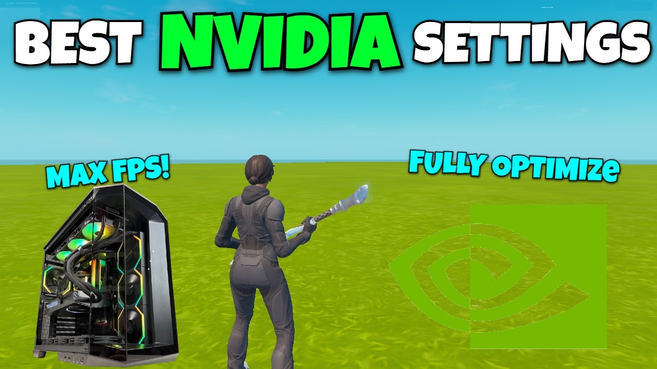 These Are The *BEST* Nvidia Settings For A Huge FPS Boost In Fortnite!
