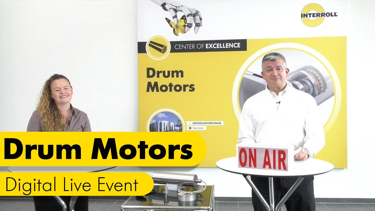 Interroll Group | Drum Motors Digital Live Event