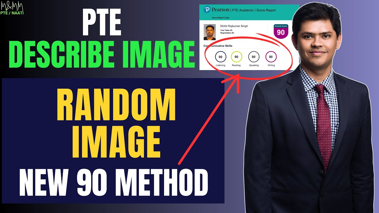 PTE Describe Image Random Image Perfect 90 Demonstration | Top Tips & Techniques for Success