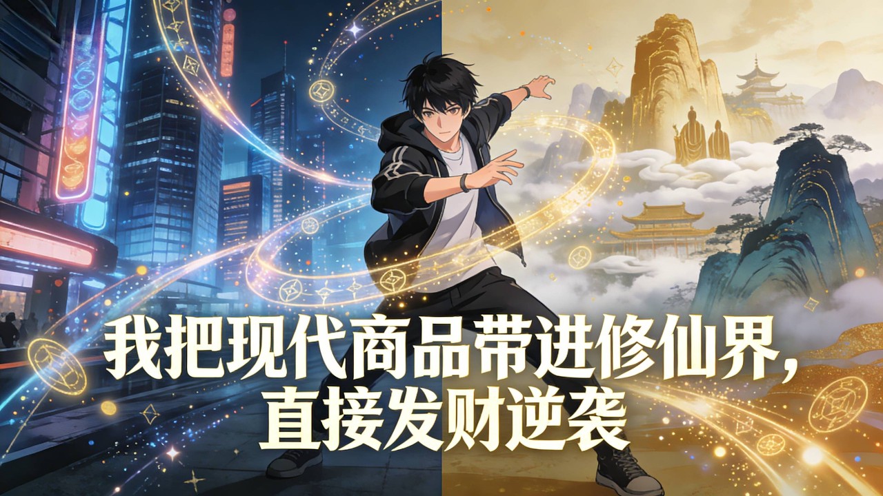 【Multi Sub】《我把現代商品帶進修仙界，直接發財逆襲》瀕死那天，我啟動了兩界穿梭系統，從此現代和修仙界任我往返#漫劇 #動態漫 #AI漫劇 #動漫 #動畫