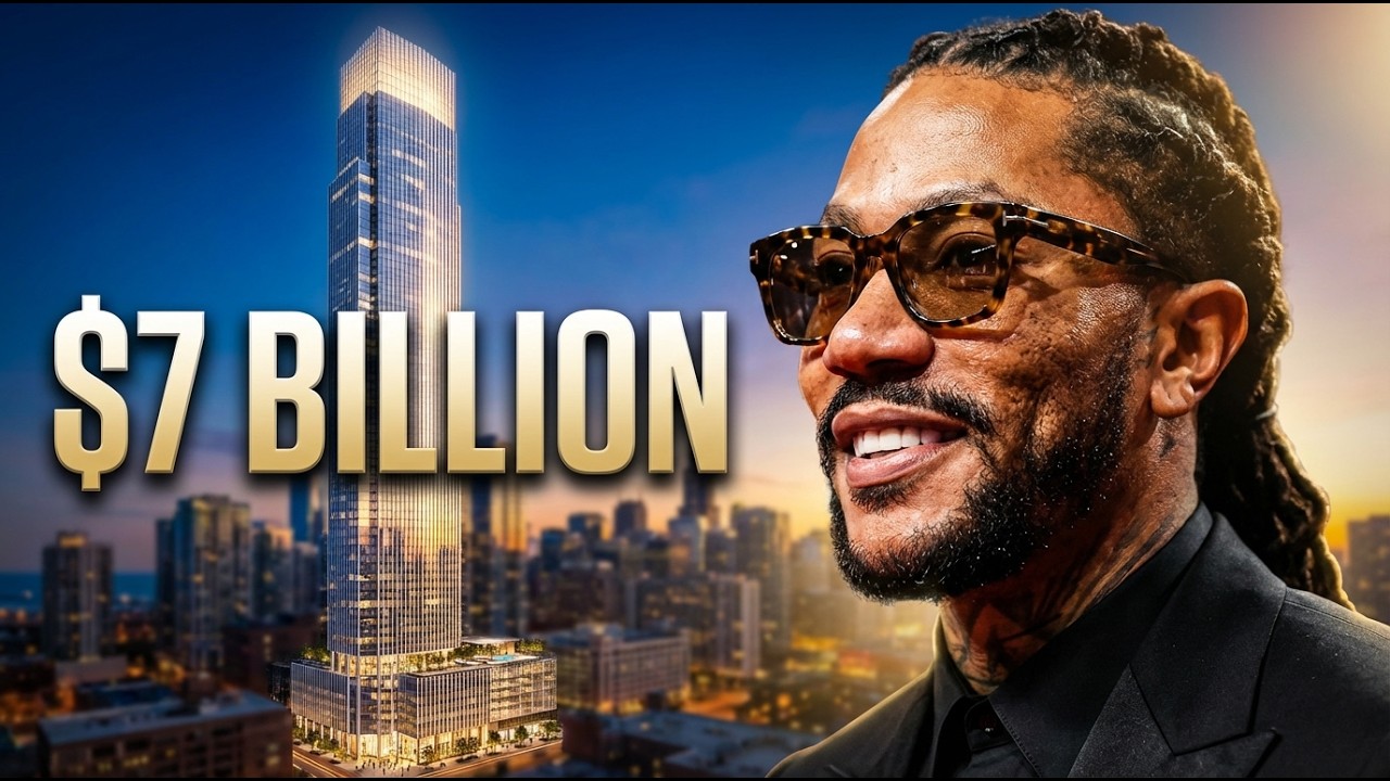 Jersey retired. Now Derrick Rose is building a $7 billion legacy.