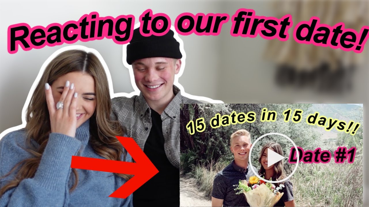 reacting to our first date! Alyssa + Dallin