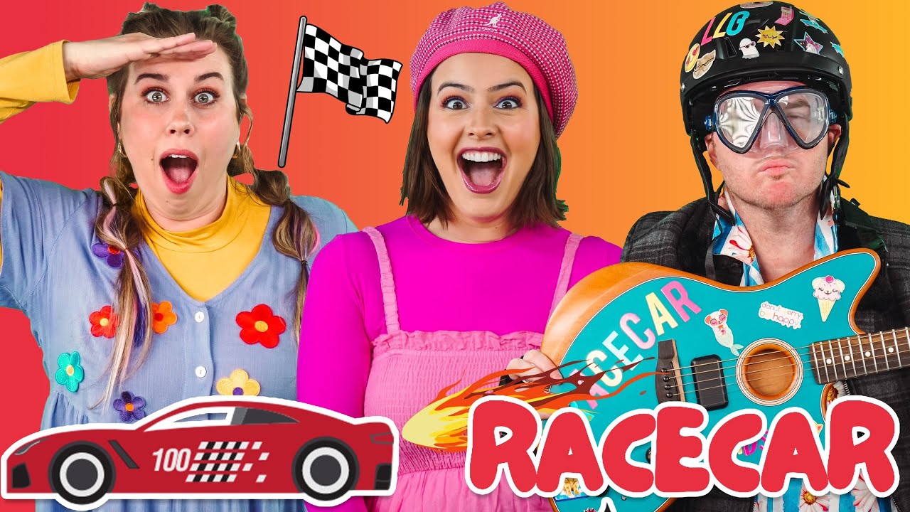 Racecar (ft. Chad Gilbert) | Nursery Rhymes and Kids Songs (Educational Videos for Kids & Babies)