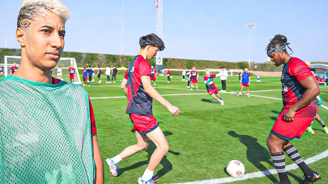 Ray & Tota Train With MARCELO In Qatar! ⚽️