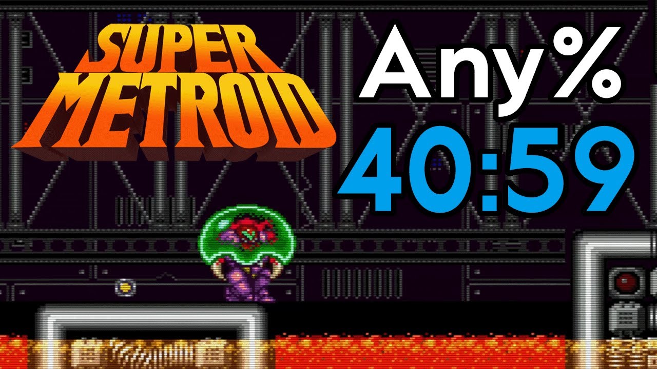 Super Metroid - Any% Speedrun in 40:59 (PB)