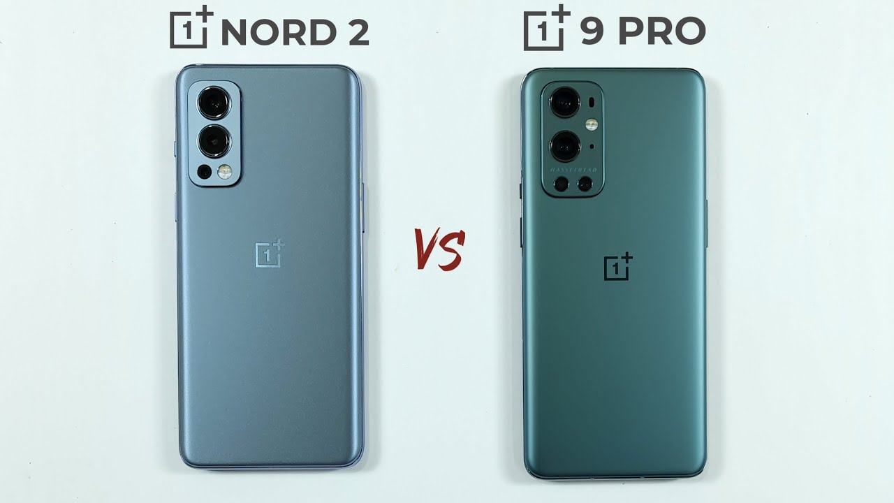 Oneplus Nord 2 vs Oneplus 9 Pro Speed Test & Camera Comparison