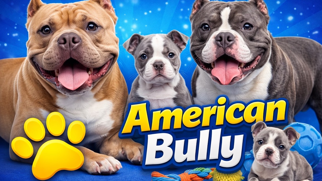 American Bully Truth About the Breed  Aggressive or Family Dog?