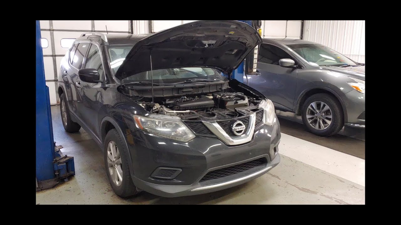 2016 nissan rogue vibration transmission mount replacement