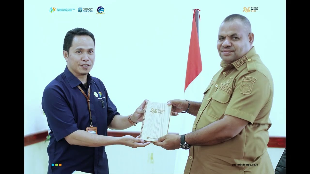 PEMERINTAH KABUPATEN SUPIORI MENYATAKAN MENDUKUNG SEPENUHNYA PELAKSANAAN SENSUS EKONOMI TAHUN 2026