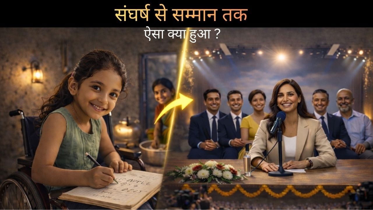 दिव्यांग और गरीब लड़की बनी IAS | Divyang Girl To IAS | Heart Touching Motivational Story