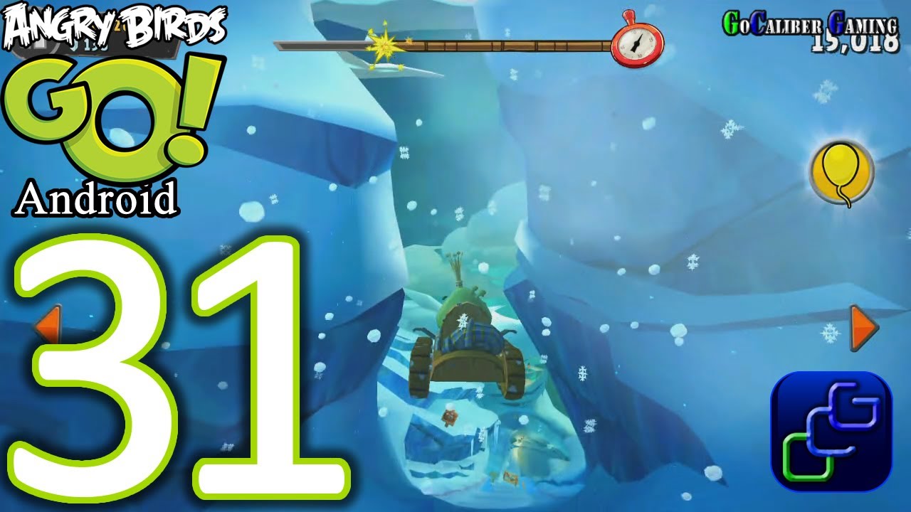 Angry Birds GO Android Walkthrough - Part 31 - Sub Zero: Track 3