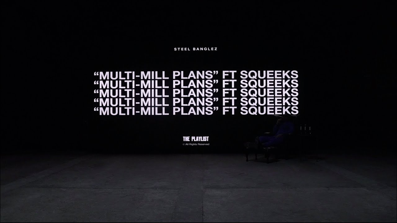 Steel Banglez - Multi Mill Plans Ft Squeeks [Official Audio]