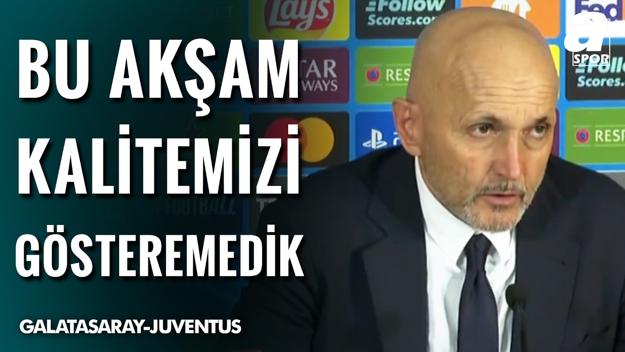 Luciano Spalletti'den FLAŞ Mağlubiyet Açıklamaları! 