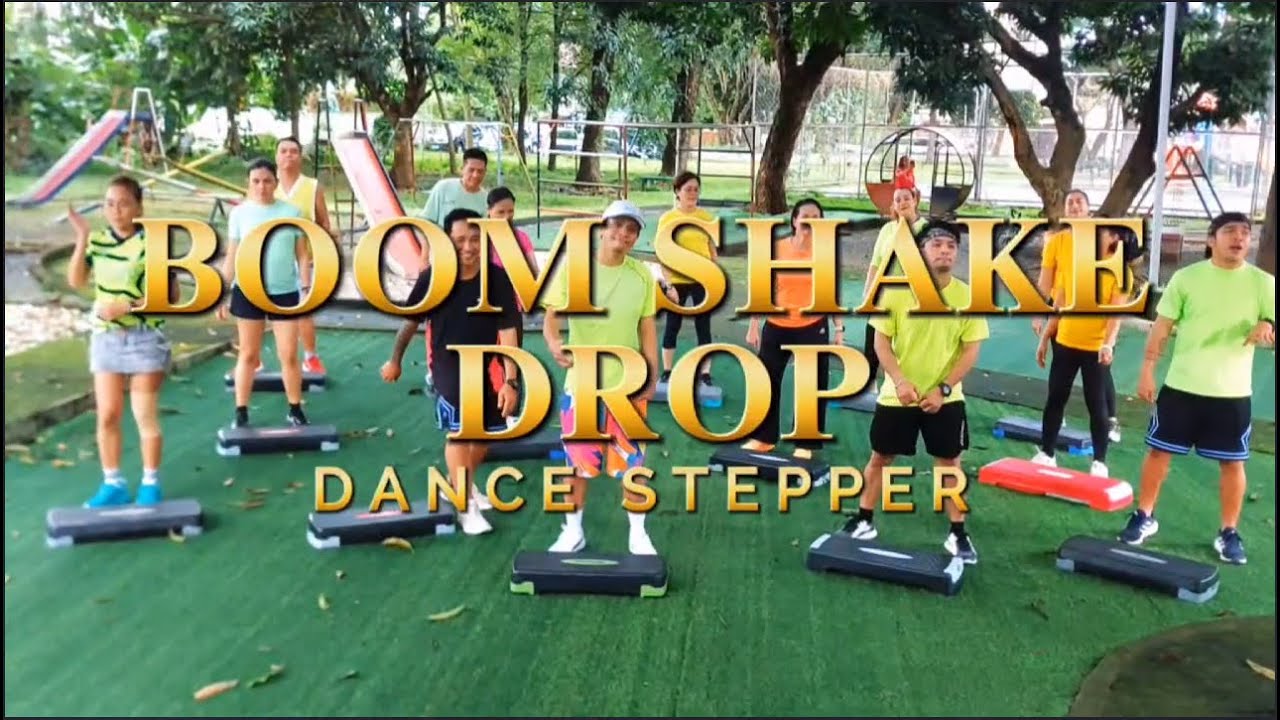 BOOM SHAKE DROP | DANCE STEPPER | EASY STEPS | THE CREWPALS