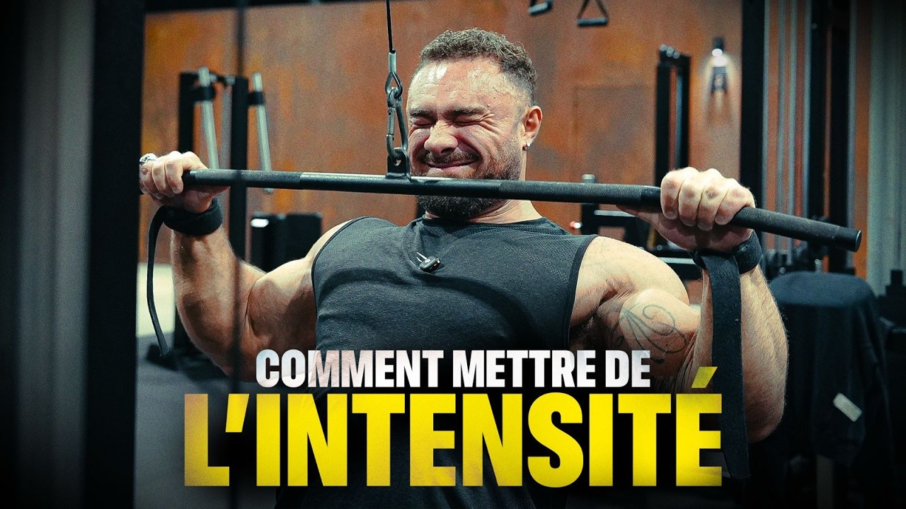 J’ai remis de l’INTENSITÉ dans mes trainings