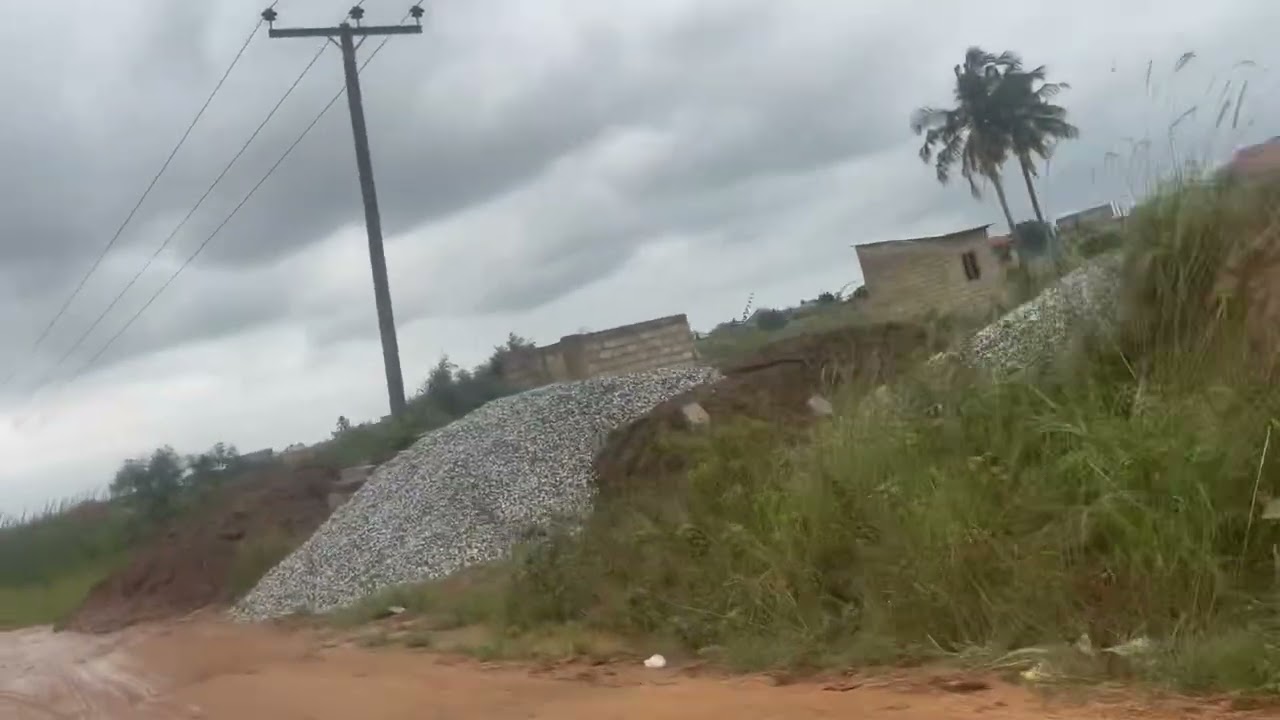 Amasaman Danchira Township #construction #ghana 