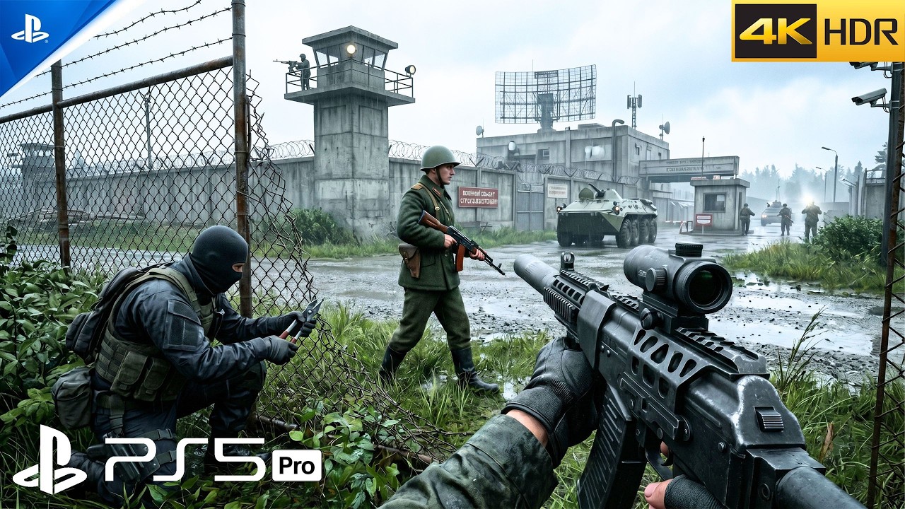 Call of Duty Cold War (PS5) Secret Operation Against a High-Value Target 4K 60FPS