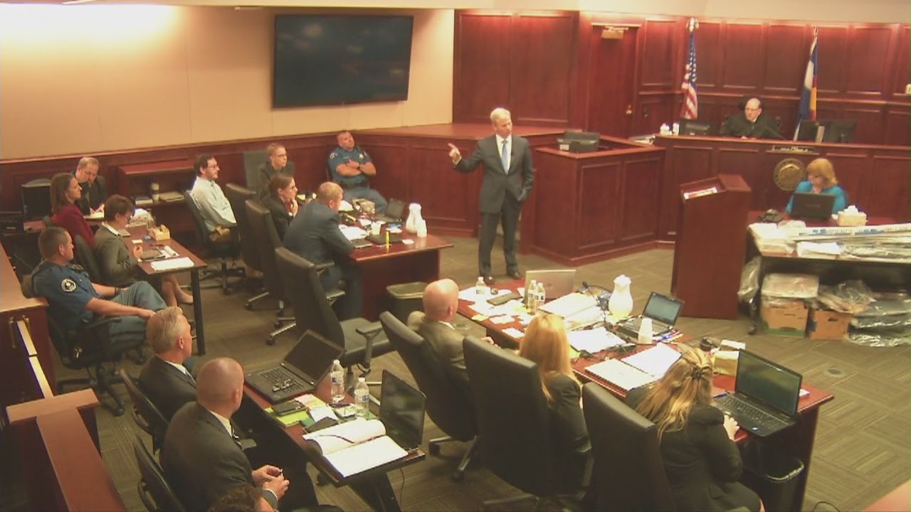 DA points to James Holmes: Sane, sane, sane. Guilty
