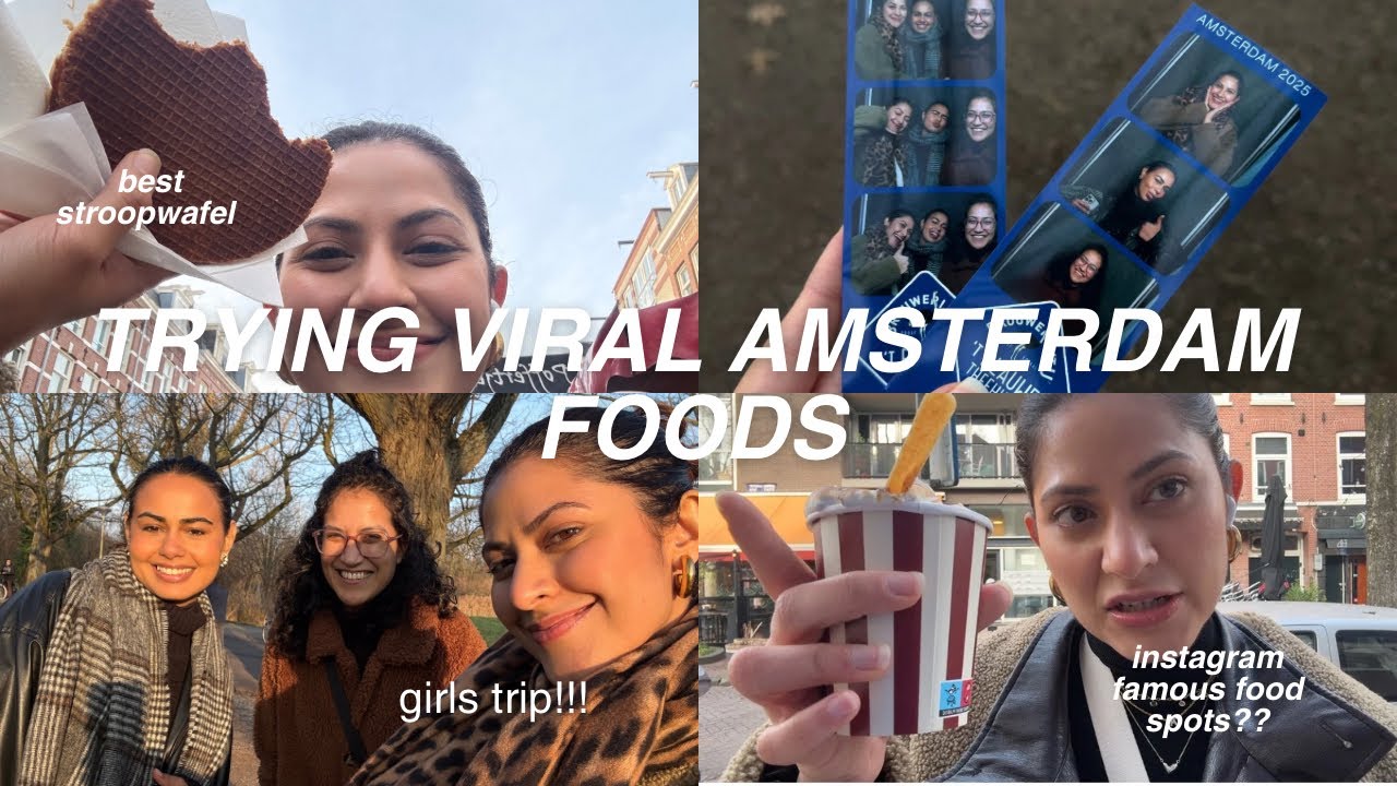 AMSTERDAM THRIFTING, MUSEUMS, FOOD and more 