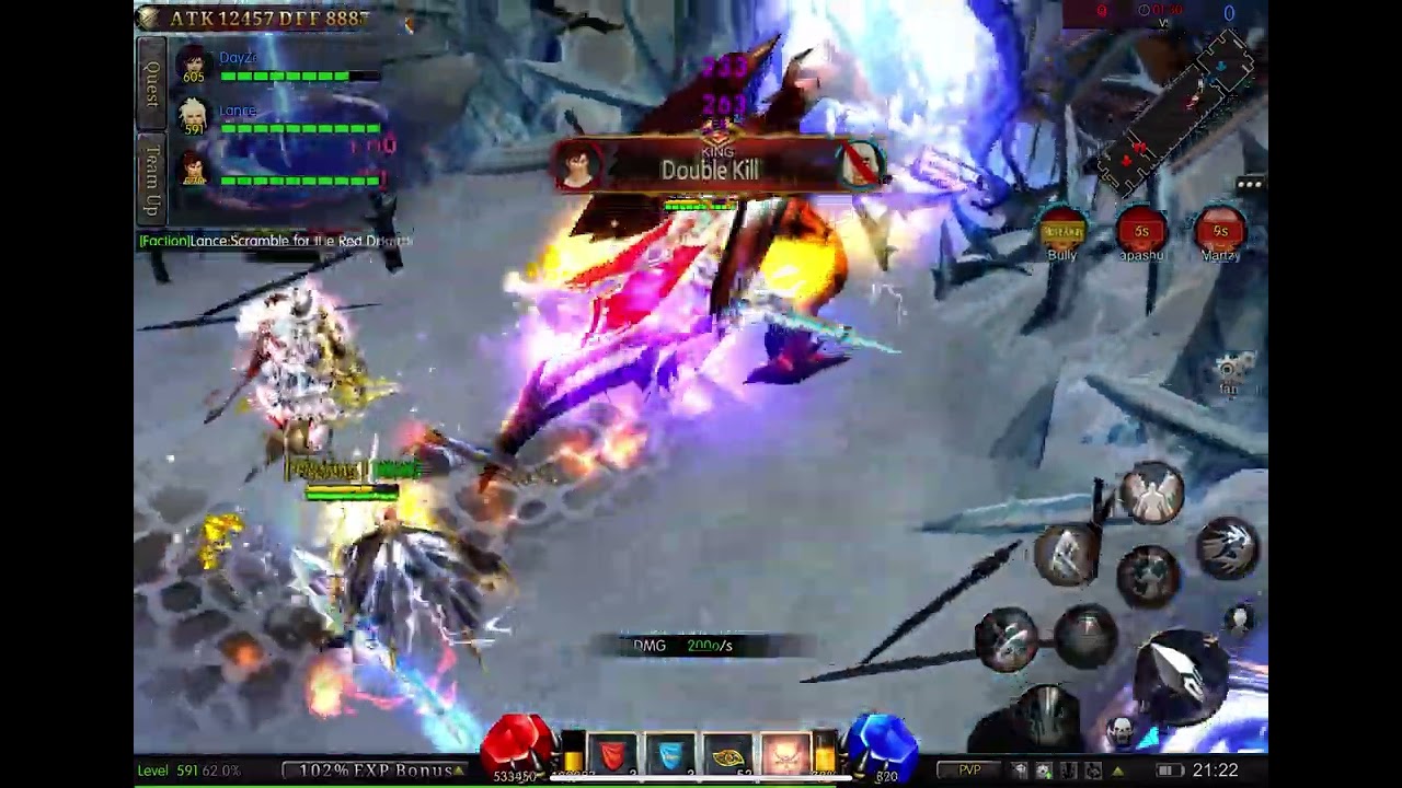 MU Immortal 3v3 Ranked GL Tank Build