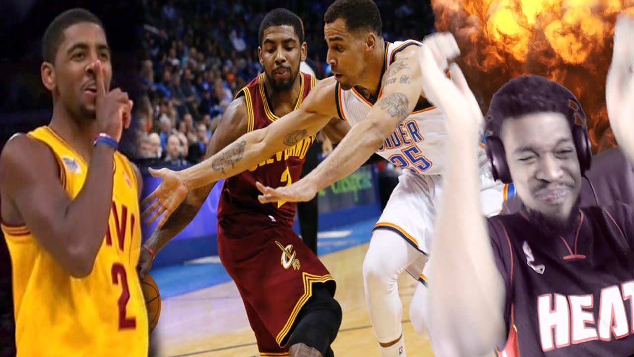 GREATEST PG EVER! THOT KING KYRIE IRVING TOP 10 CROSSOVERS & PLAYS REACTION!!