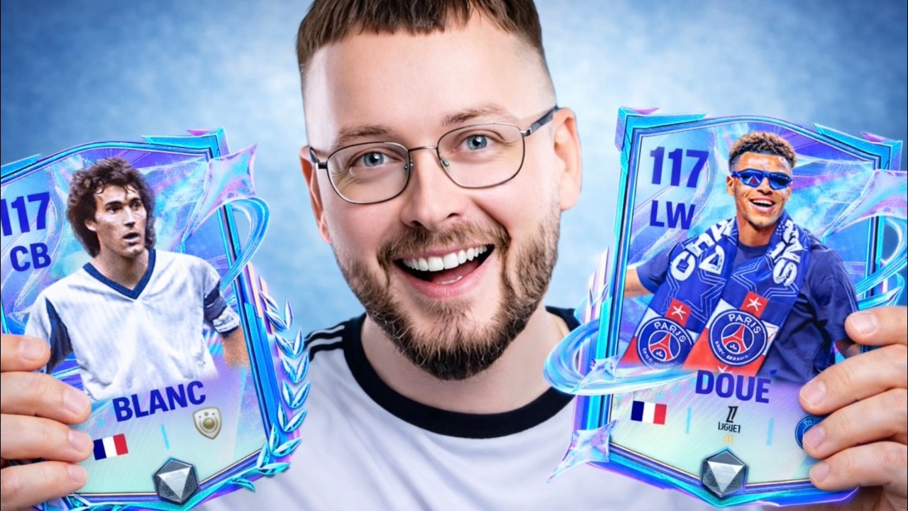 One Is an ICON, the Other a Future Ballon d'Or Winner! 🏆 117 Blanc & Doué Gameplay