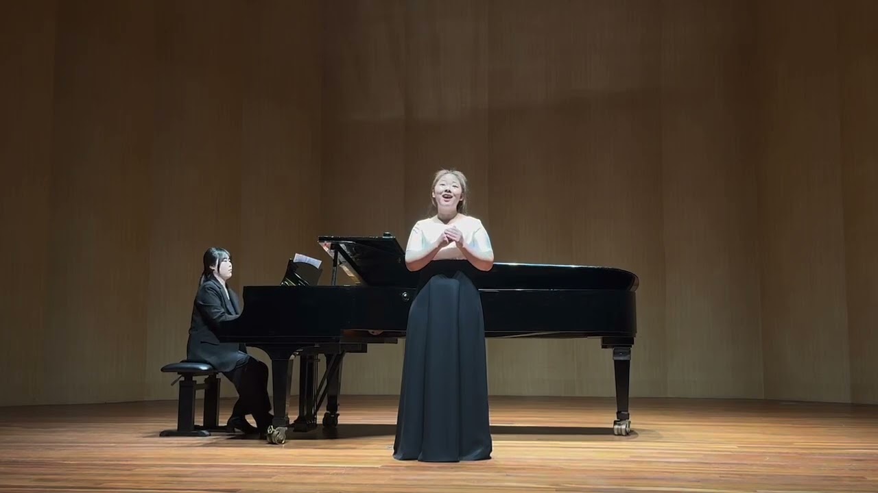 W.A.Mozart- Ridente la calma 한양대학교 성악과 1학년 1학기 위클리 소프라노 윤예인