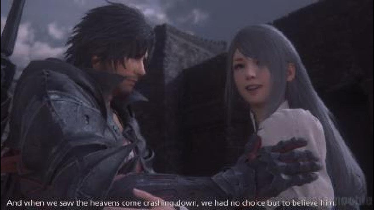 FF16 - Jill is so happy to surprise Clive!
