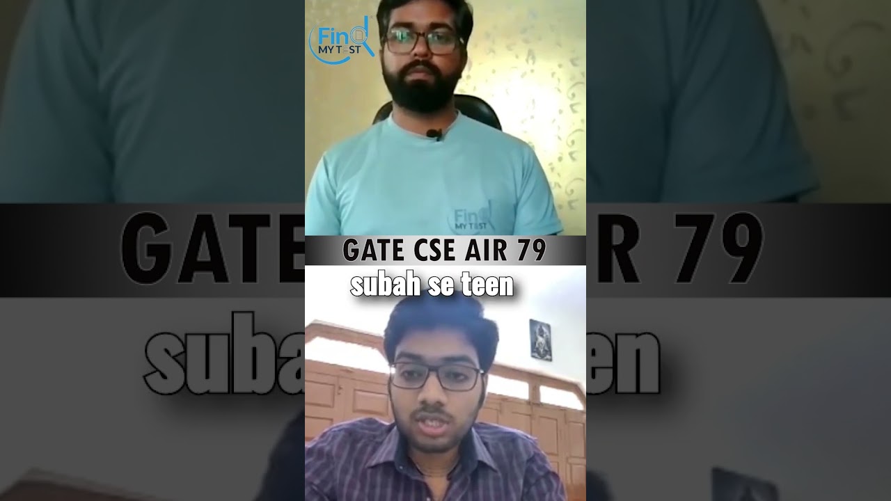 GATE Topper On His Time Table #gateprep #gate #computerscience #btech