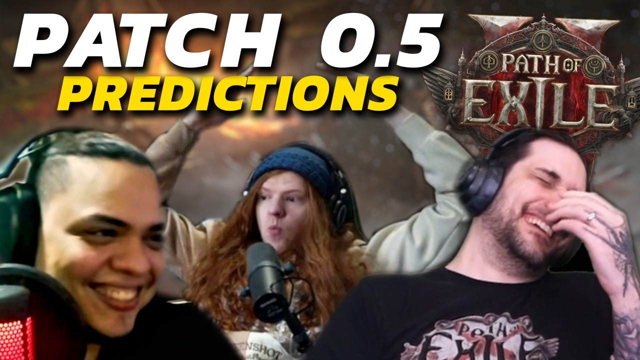 PREDICTIONS & HOT TAKES for Patch 0.5! - PoE 2 Podcast /w @dmdiablo4 @Jazzarus_