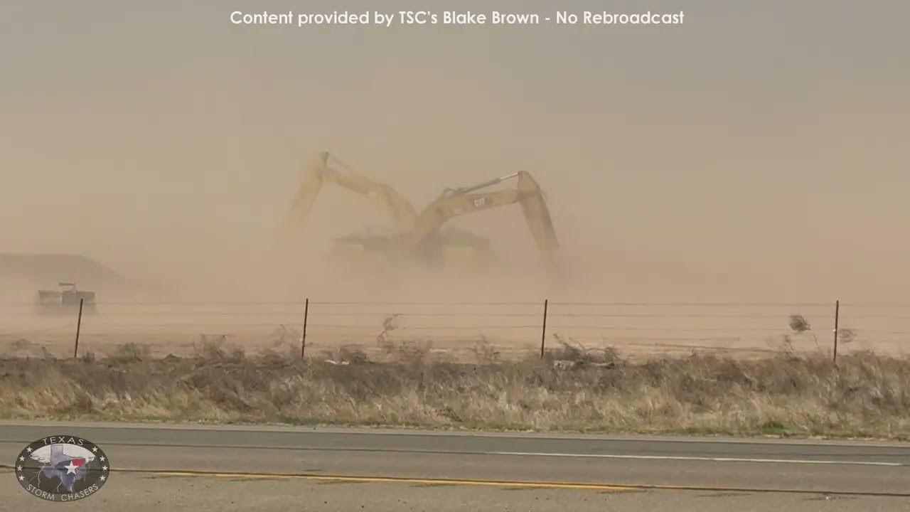 Dust Storms Rock the Amarillo TX Area - March 15, 2026