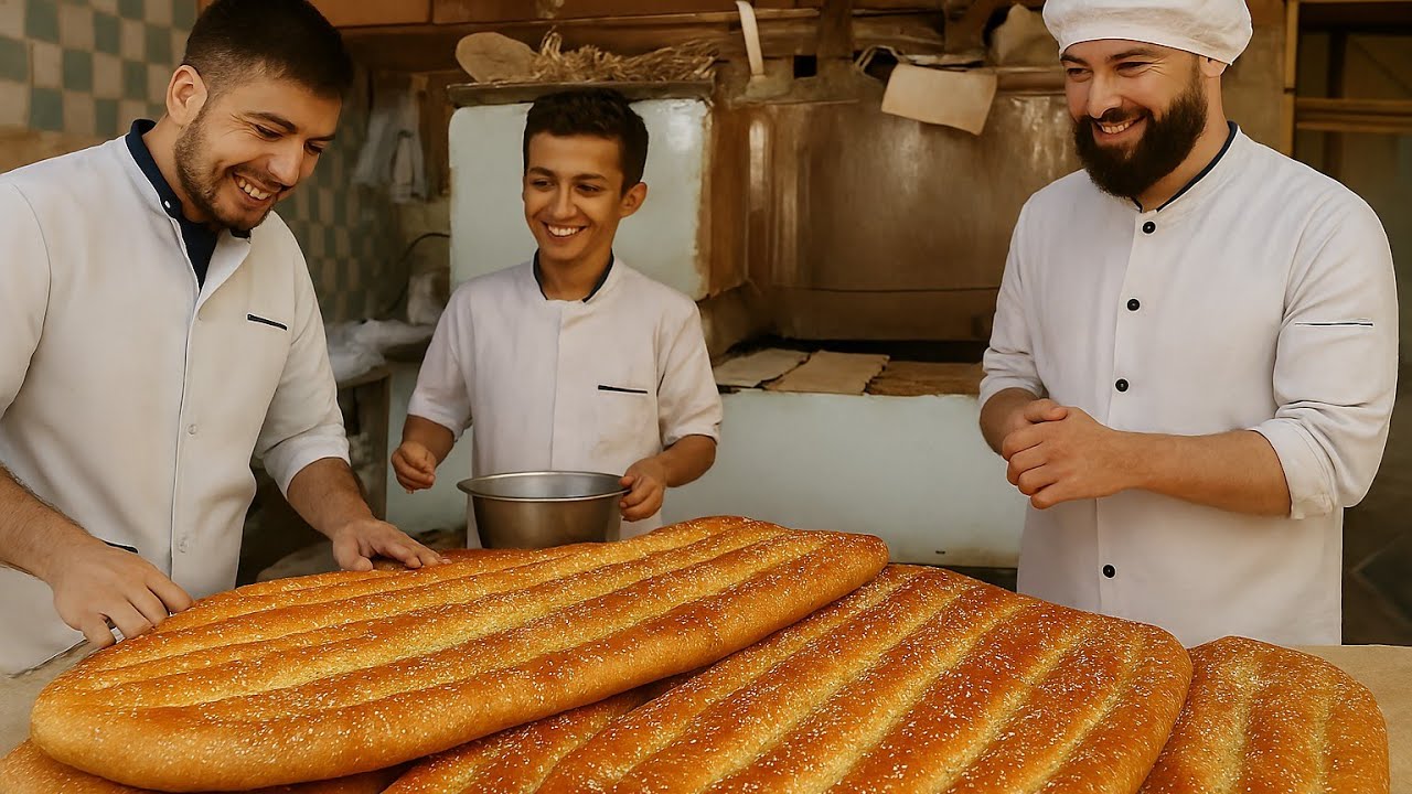 🔥 Fresh Bread Baking Process ASMR | Inside a Traditional Bakery