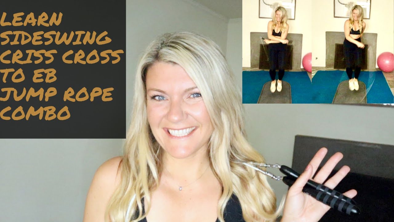 Side Swing Crossover to EB Jump Rope Trick Tutorial