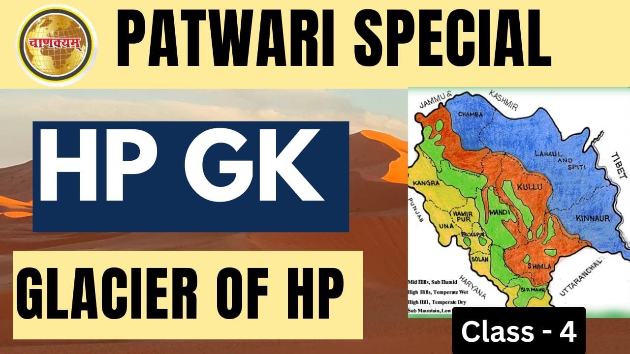 Important Glaciers & Waterfalls of Himachal Pradesh | HP GK Complete Topic
