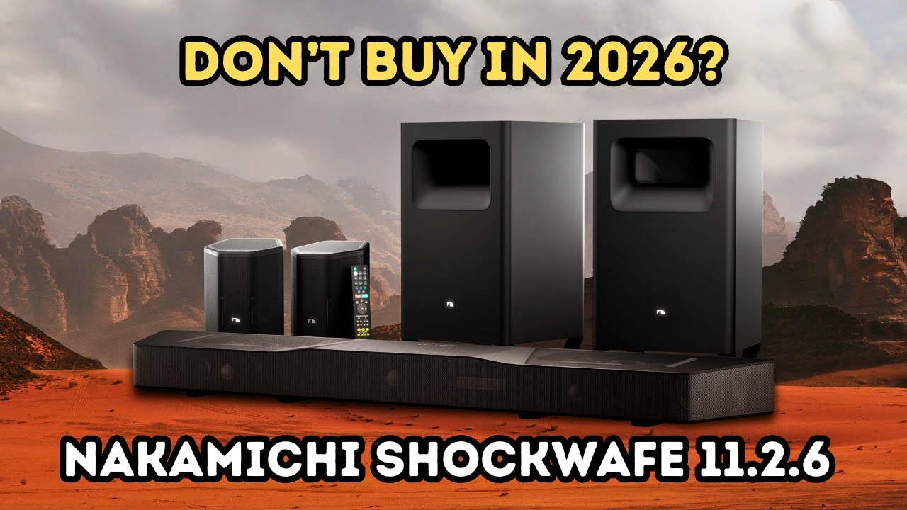 Nakamichi Shockwafe Wireless 11.2.6 Soundbar Review