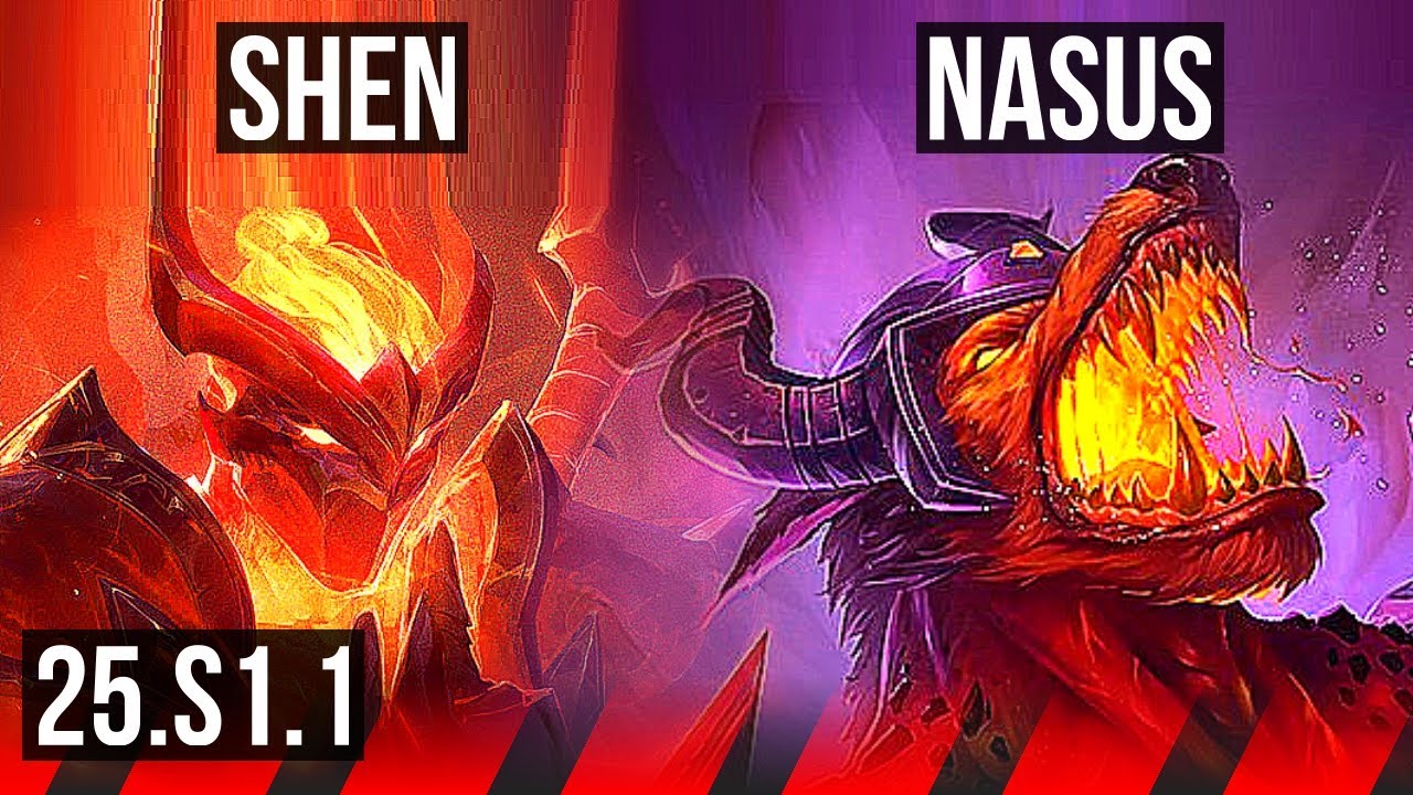 SHEN vs NASUS (TOP) | NA Master | 25.S1.1