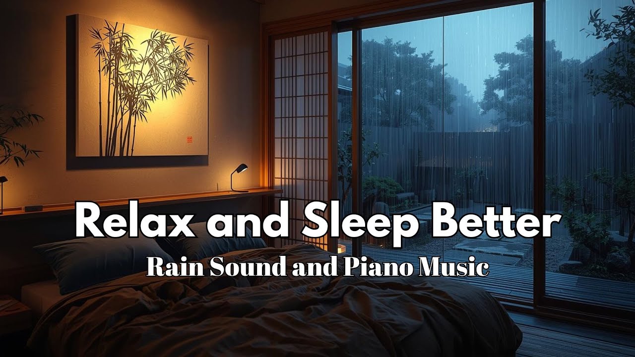 Relaxing Music for Stress Relief 💧 Soothing Piano + Nature Sound, Calm Anxiety & Depression