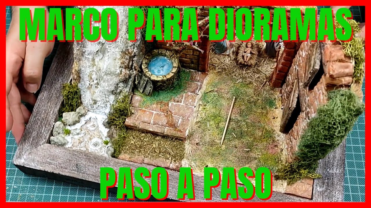 Marco para Dioramas paso a paso