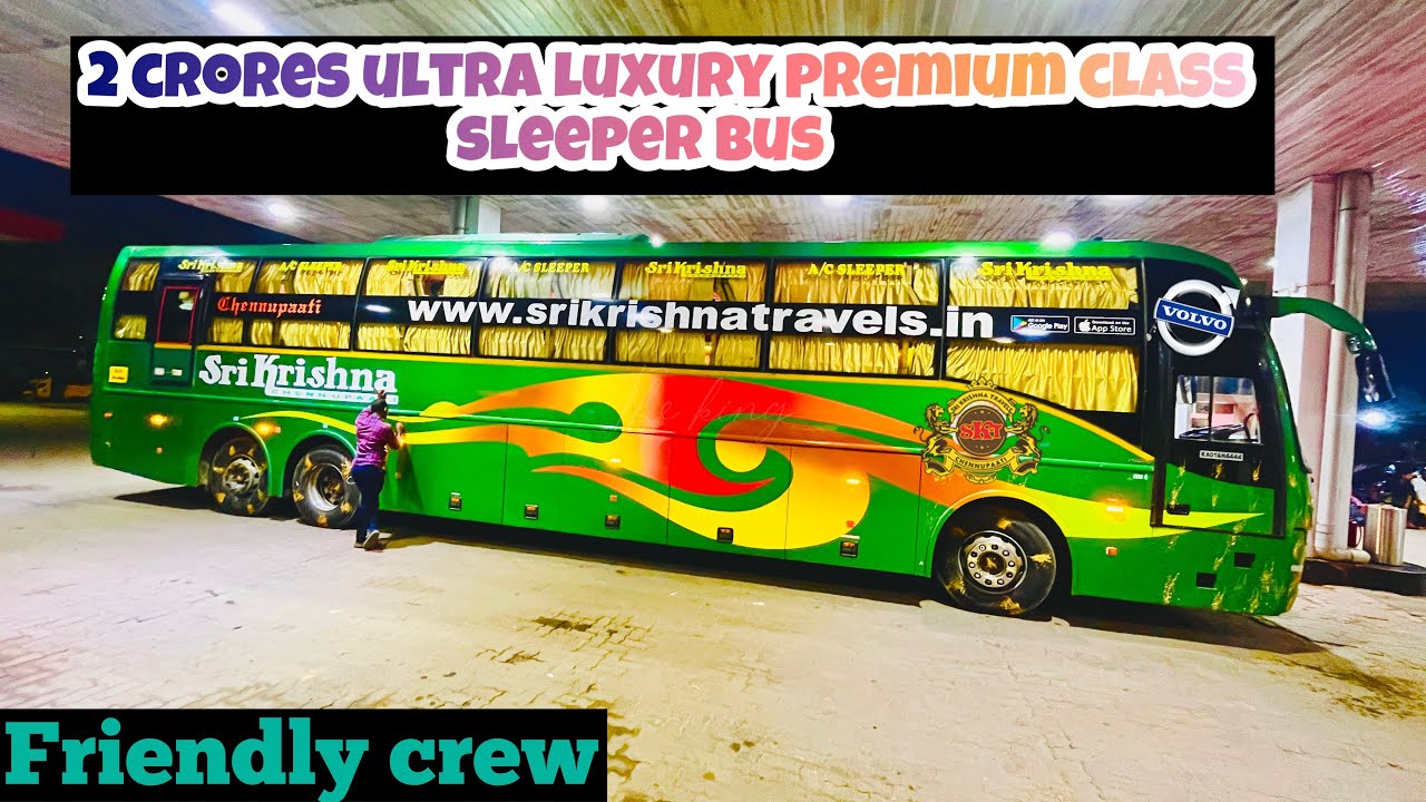 Had an awesome journey with friendly crew of SRI KRISHNA TRAVELS | CHENNAI TO HYDERABAD |