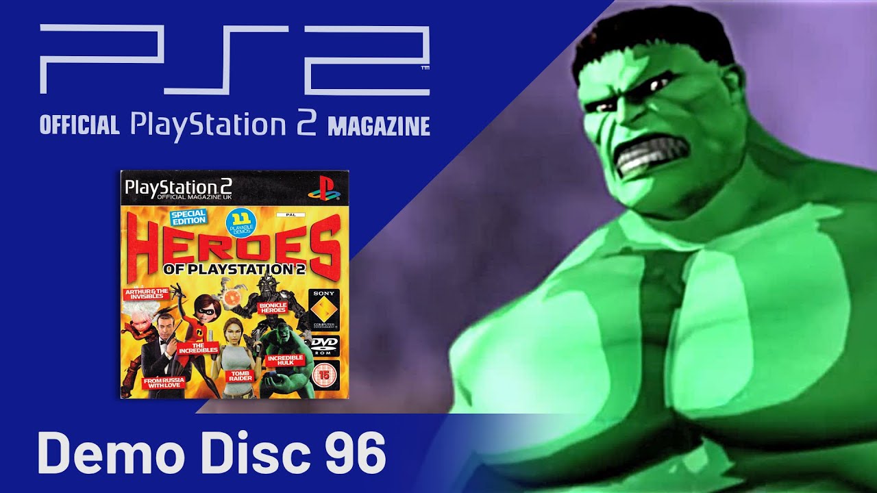 PS2 Demo Disc 96 Longplay HD (All Playable Demos)